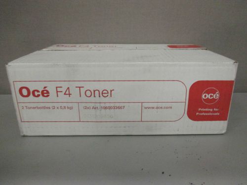 GENUINE OCE F4 TONER 2 PACK~SEALED