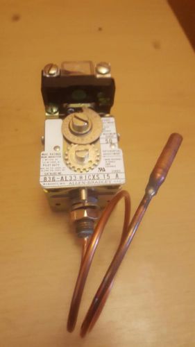 Allen Bradley Pressure Control Switch. Max Range 50, #836-AL33-HJCXS-15