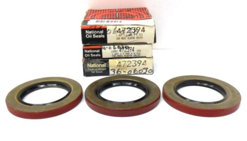 NATIONAL FEDERAL-MOGUL OIL SEAL 472394 LOT OF 3, 1.937 X 3.000 X 0.312