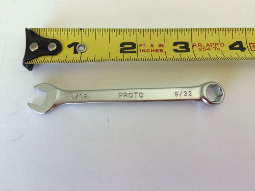 Proto 9/32 Combination Wrench, 1209EF, 6 Point, NEW