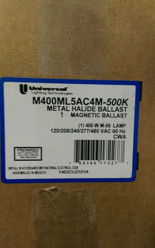 Universal M400ML5AC4M-500k M59 400 Watts ballast