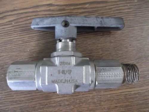 PARKER 8F-B8LJ-SSP BALL VALVE