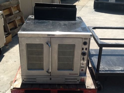 WOLF SNORKLER SINGLE DECK CONVECTION OVEN, USED, GAS, WORKS GREAT!!!
