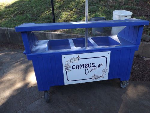 Cambro vending cart