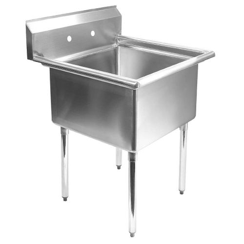 Gridmann 1 compartment stainless steel commercial kitchen prep for sale