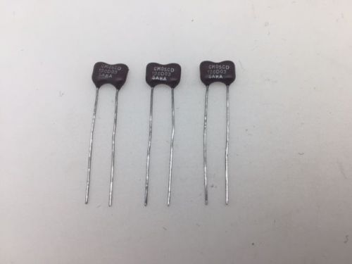 (10 pcs) dm15cd120do3 - saha, 12pf 500v +/-0.5pf, dipped mica capacitor for sale