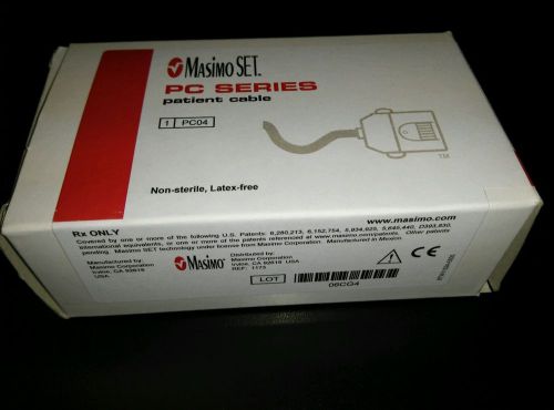 Original Masimo LNOP PC04 4ft Patient Extension Cable  REF# 1173 PC-4 New In Box