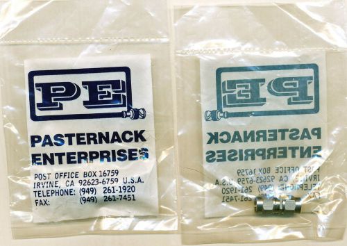 Pasternack New in package PE9436, 2.92mm Male to 2.92mm Male Adapter, 50 ohm RF
