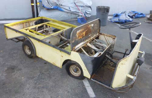 Marketeer flatbed flat bed utility golf cart burden carrier electric 36 volt for sale