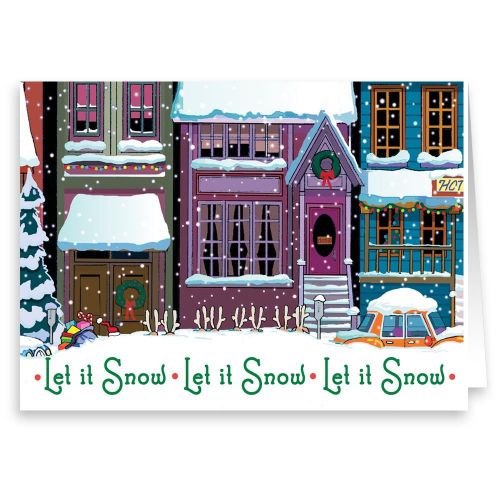 Let It Snow Christmas Card