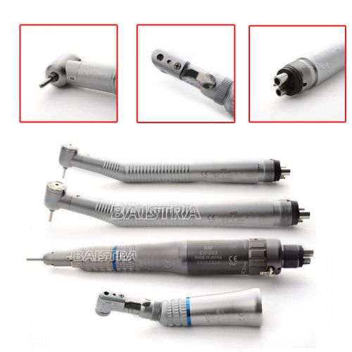 Dental 2 high speed 1 kit low speed standard handpiece with caridge nsk style ca for sale