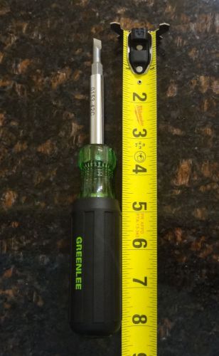 Greenlee 6-in-1 multi-bit screwdriver for sale