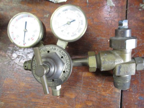 NITROGEN REGULATOR  4000 p.s.i.  AMERICAN MADE  VICTOR BRAND! SHERWOOD