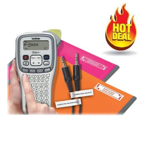 Brother p-touch pt-h100 handheld label maker brand new sealed nib for sale