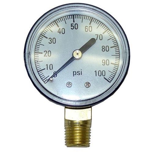 Pressure Gauge2, 0-100 Psi,  1/4 Mpt 621072 62-1072