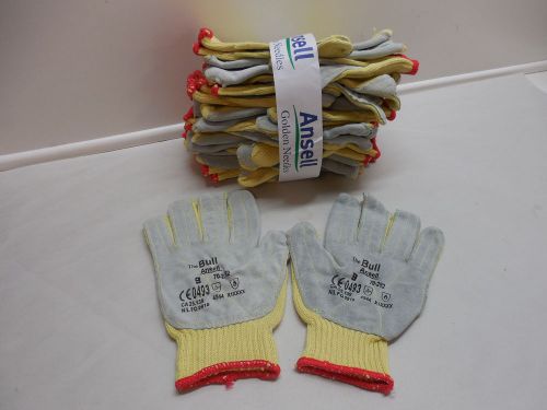 ANSELL 70-282-9 CUT RESISTANT GLOVES THE BULL X1XXXX KEVLAR PROTECTIVE 12 PAIRS