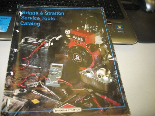 Briggs and Stratton Service Tools Catalog Manual MS-8746-9/01