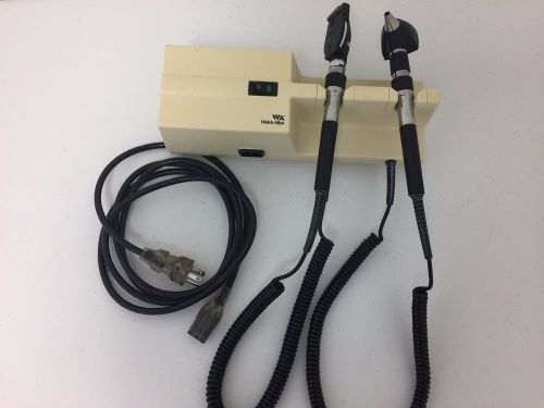 Welch allyn 767 series transformer otoscope &amp; ophthalmoscope for sale