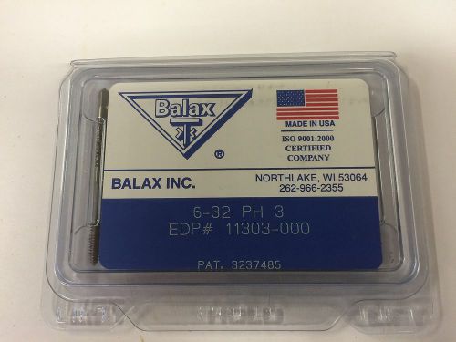 12 Pcs. Balax 8-32 H4 Series BXP Plug Chamfer Thredfloer Roll-Form Taps