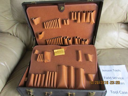 Jensen Tool Case Leather - Electrical Test Equipment Tool Storage Case