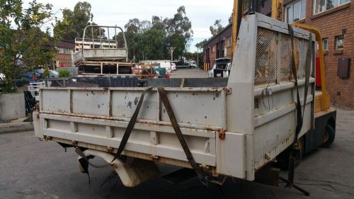 steel tipper truck tray 2.8x 2.2 m wide and gate