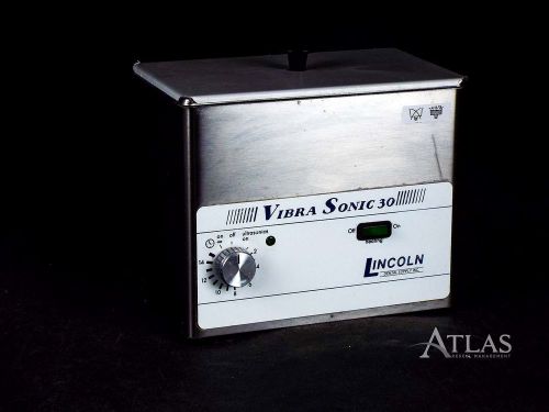 Lincoln dental supply vibra sonic 30 dental ultrasonic cleaning for instruments for sale