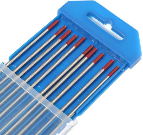 10Pcs 3/32 inch x 7 inch Thoriated Tungsten 2% Welding TIG Electrode WT20 New