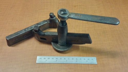 south bend lathe lantern toolpost with 2 holders and wrench