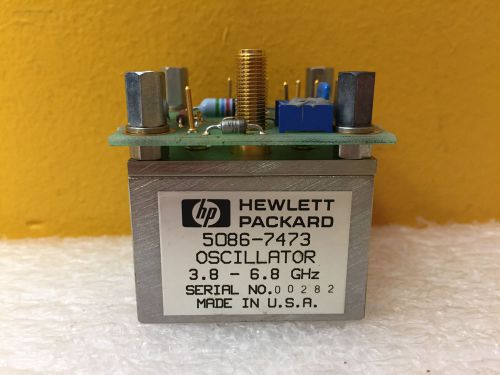 HP / Agilent 5086-7473, 3.8 to 6.8 GHz, SMA (F), Oscillator Assembly, For 8753