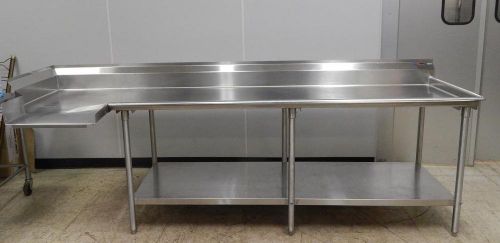 Eagle right-side clean dish table, 120&#034; wide for sale