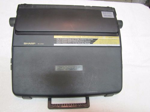 SHARP Portable Intelliwriter-Plus Model PA-3140 Electronic Typewriter