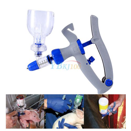 5ml farm poultry pet livestock injector automatic self refill syringe pro tool for sale