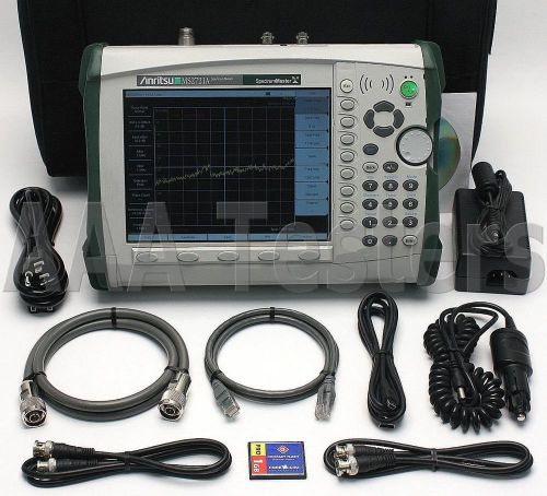 Anritsu ms2721a handheld spectrum master analyzer ms2721 for sale
