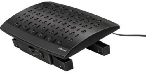 Fellowes New Indoor Multi Foot Work Black Plastic Box Climate Control Footrest