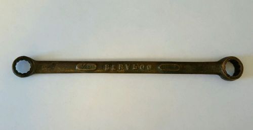 BERYLCO 7/16 x 1/2 BOX END WRENCH - W990 - NON SPARKING - NON MAGNETIC