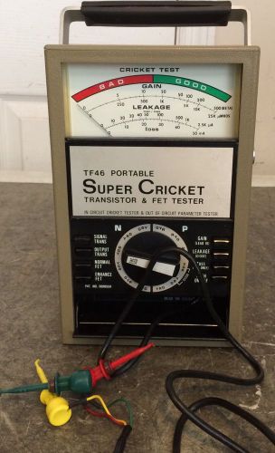 Sencore Super Cricket Transistor Diode Tester