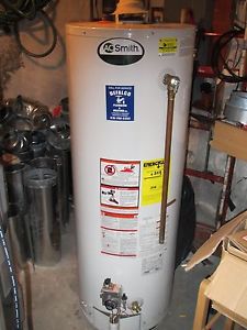 COMMERCIAL GAS WATER HEATER  AO SMITH 80 GALLON POWER VENTED BTF80  pick up NY