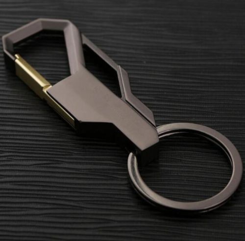 Gift ring chain metal creative key keyring car keyfob  2016 alloy mens keychain for sale