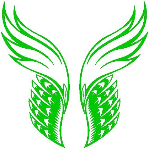 30 Custom Green Mystical Wing Art Personalized Address Labels