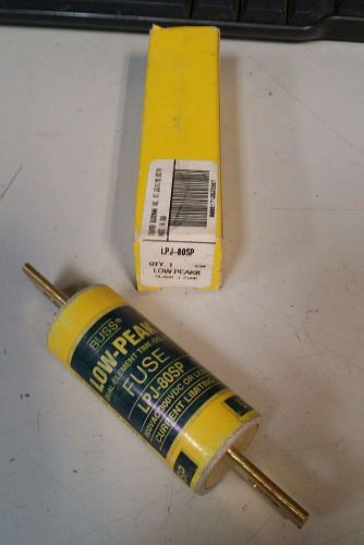 Cooper bussmann ~ lpj-80sp ~ class j low-peak time delay fuse for sale