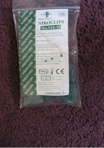 Nikomed NikoClip Adapter Clip Fits 2-4mm, 10/pk NIK-20