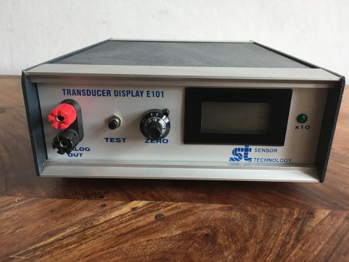 SENSOR TECHNOLOGY TRANSDUCER DISPLAY E101, 9d250 VAC 50/60 Hz