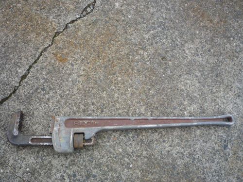 Ridgid 36 inch aluminum pipe wrench 36&#034; for sale
