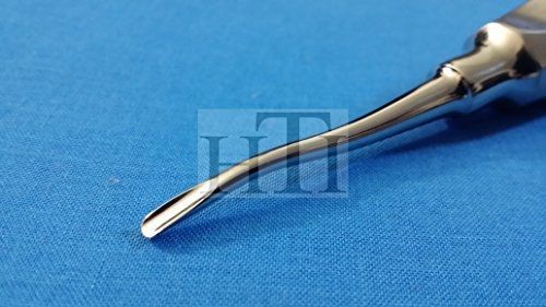 HTI BRAND FRENCH STEEL DENTAL MESIAL BAYONET SCOOP ROOT TIP EXTRACTING ELEVATORS