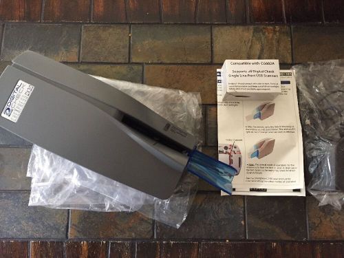 New! Digital Check Chexpress30 Scanner Inkjet With Cords And New Cartridge