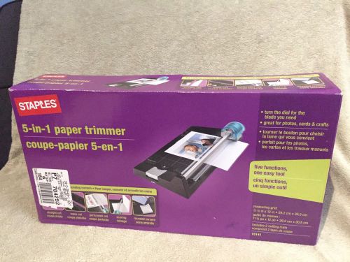Staple 5 in 1 Paper Trimmer 15141