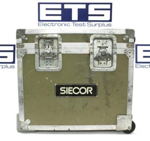 Siecor Heavy Duty Equipment Flight Road Case w/ Handle &amp; Wheel 22x19.5x10.5