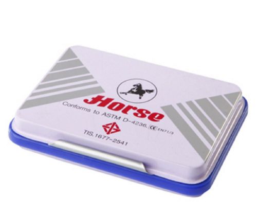 Horse Stamps Pad INK Pad Blue color No.4 High Quality School office Permanent