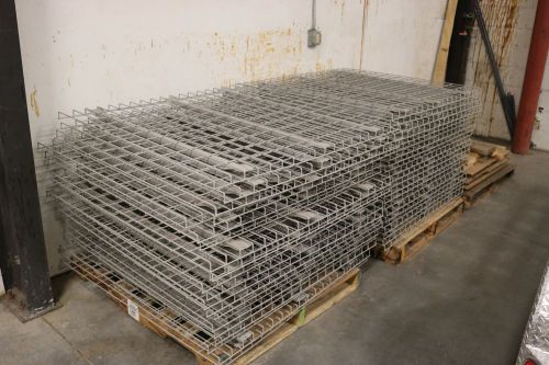 Wire decking panels for pallet racking - 46&#034; x 45&#034;, 3 bar