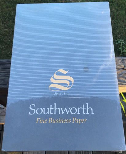 Southworth 25% Cotton Ruled And Numbered 8 1/2 X 13 20 Lb. 500 Sheets 403drn Nos